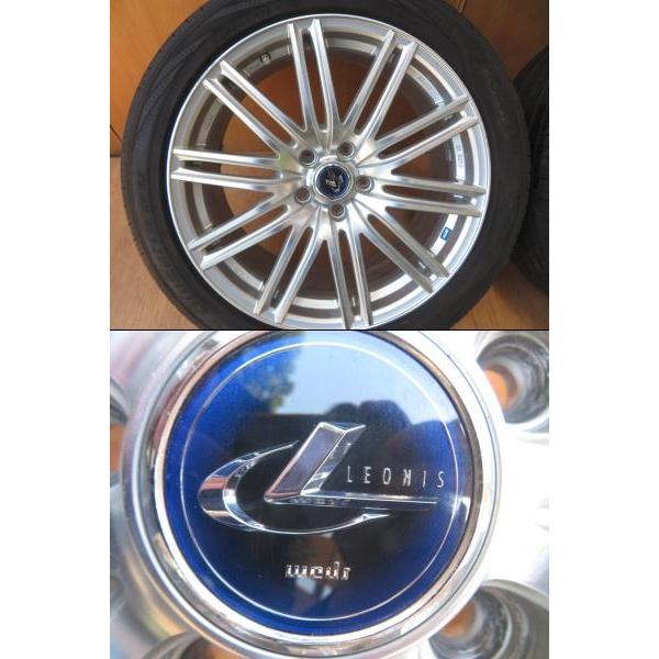 エルグランド PE52 社外 WEDS-LEONIS 245/45R19 アルミホイール/タイヤホイール 2本 |  | 01