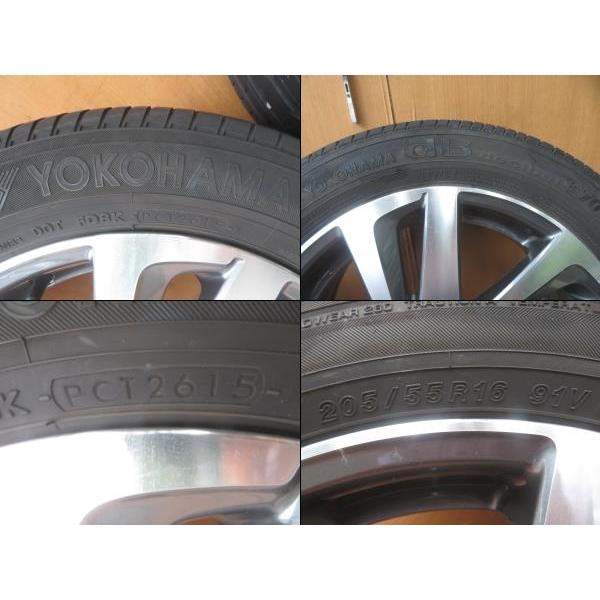 インプレッサ GP7 205/55R16 アルミホイール/タイヤホイール 2本 