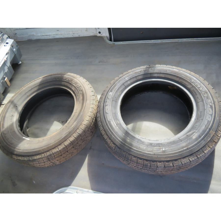 バネット SK82VN タイヤ2本 165/R14LT/6PR 2018年製/溝残7-8mm程 | 