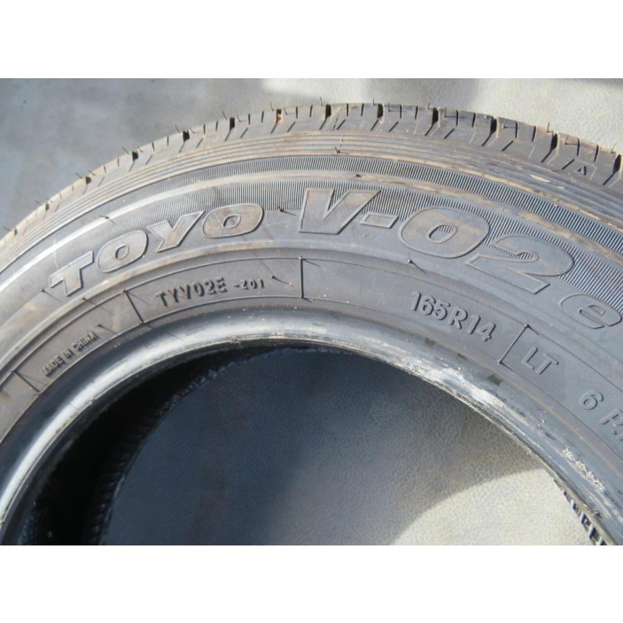 バネット SK82VN タイヤ2本 165/R14LT/6PR 2018年製/溝残7-8mm程 |  | 01