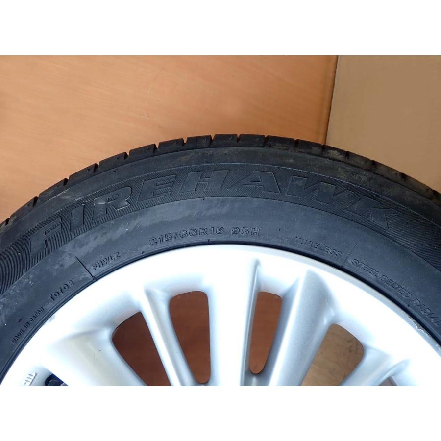 H19 クラウン GRS180 215/60R16/16×7JJ/オフセット:50/5穴/PCD=114.3/タイヤ・ホイール1本 |  | 07