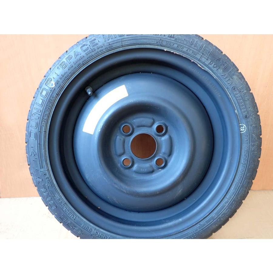 H20 bB QNC21 T115/70D14/2008年製/J14×4T/4穴/PCD=100/スペアタイヤ/SPタイヤ/テンパータイヤ 1本 |  | 02