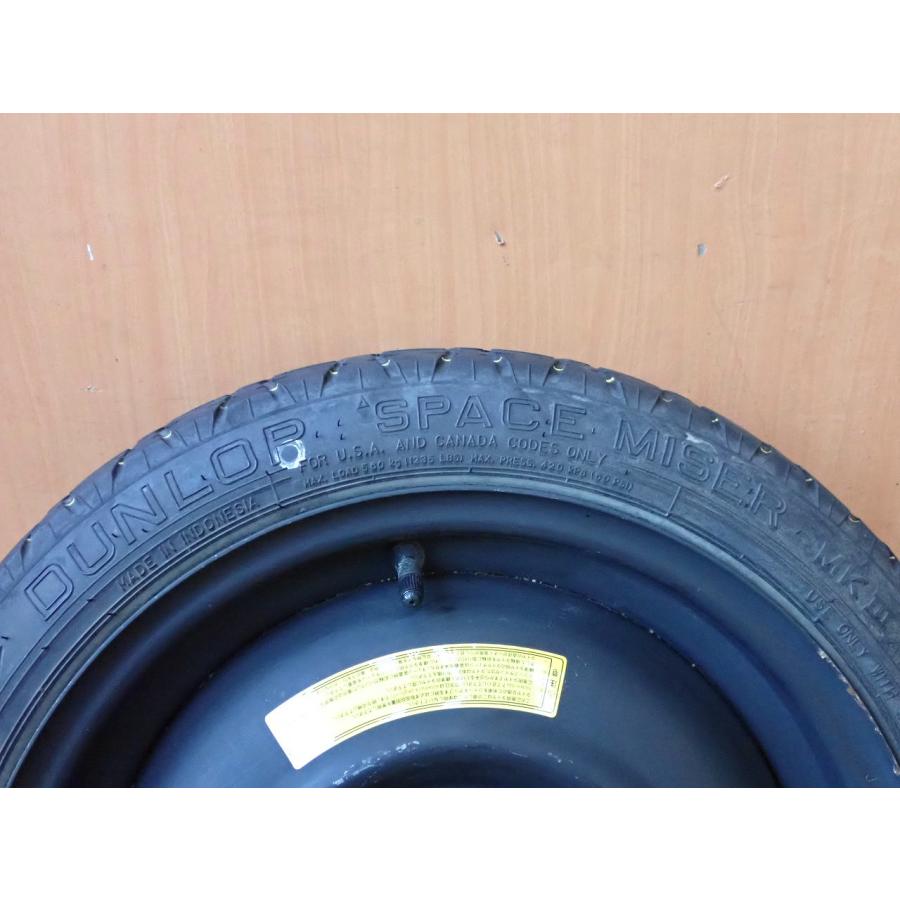 H20 bB QNC21 T115/70D14/2008年製/J14×4T/4穴/PCD=100/スペアタイヤ/SPタイヤ/テンパータイヤ 1本 |  | 07