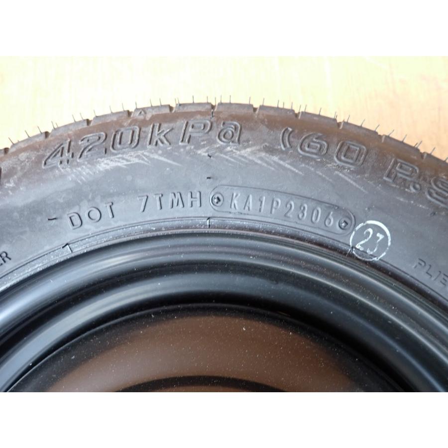 HPI Eジーラ　スペアタイヤ付　中古 H18 ミラジーノ L650S スペアタイヤ/SPタイヤ/テンパータイヤ 1本