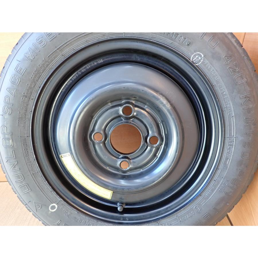 H19 ゼスト JE1 スペアタイヤ/SPタイヤ/テンパータイヤ 1本 |  | 01