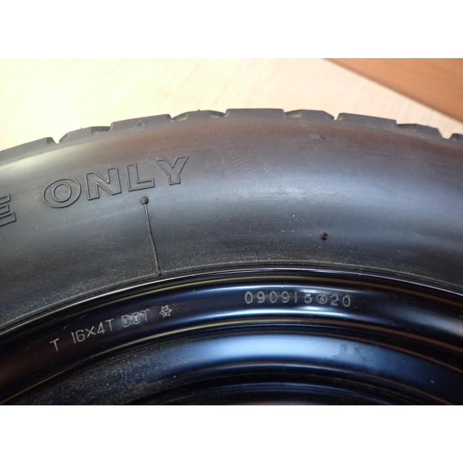 H27 エクシーガクロスオーバー7 YAM T135/80D16/5穴 スペアタイヤ1本