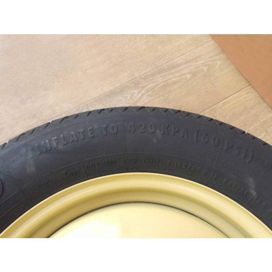 ヴェルファイア ATH20W T165/80R17/5穴 スペアタイヤ1本/SPタイヤ/テンパータイヤ |  | 04