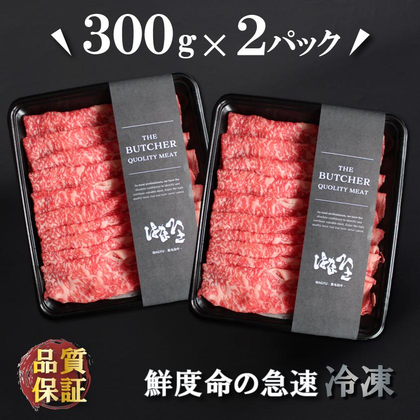牛肉 すき焼き リブロース スライス 上州牛 合計600g 贈答用 霜降り肉 送料無料 御歳暮 国産牛 300g × 2pc 御年賀 お年賀 クラシタ 肩ロース好きに | 上州牛 | 09