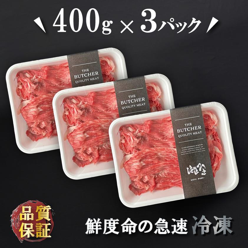 国産 牛肉 厳選切り落とし 上州牛 1.2kg おまとめ割 送料無料 400g × 3パック 1kg超 スライス お歳暮 すき焼き 国産牛 訳あり 仕送り | 上州牛 | 08