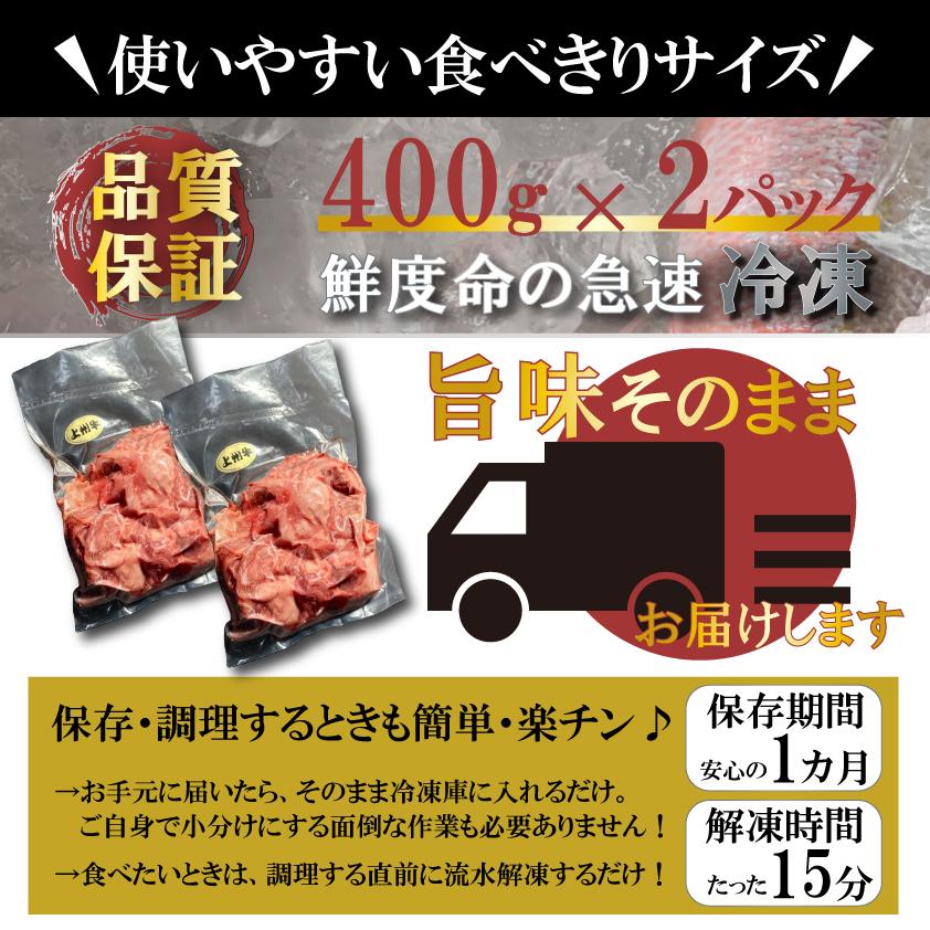国産 牛すじ肉 800g 牛肉 スジ肉 牛スジ 牛筋 上州牛 OPEN記念セール 霜降り肉 赤身 送料無料 国産牛 400g × 2pc | 上州牛 | 09