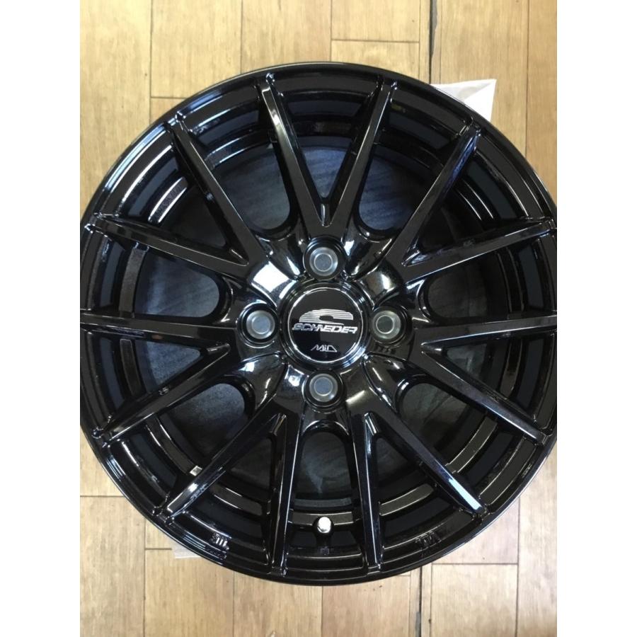001「展示品」シュナイダーSQ27 14×5.5J 100-4+45ハブ径67mm 4本 