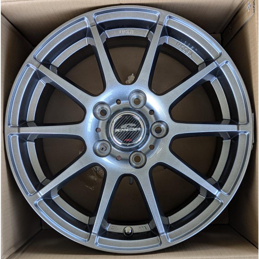 002【展示品4本セット】MID WHEELS STAG 16×6.5J 114.3-5H IN53 ハブ径 