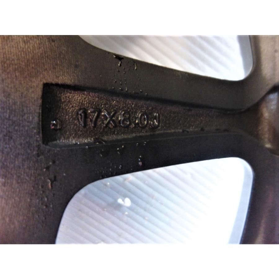 3.【中古】デルタフォース オーバル 17×8.0J 114.3-5H IN35 ハブ径73mm