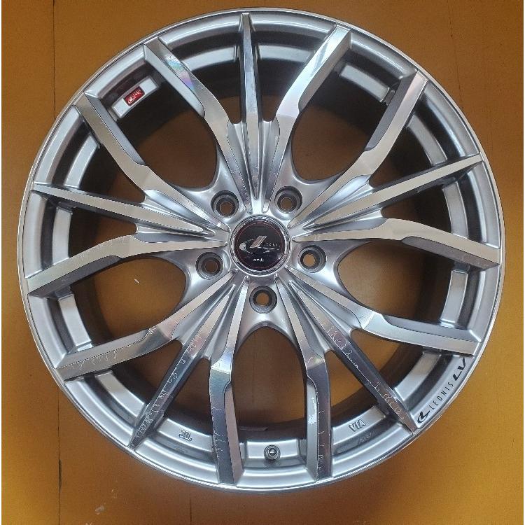 005【展示品】レオニス LV 18インチ 18×7.0J 114.3+5+53 ハブ径73mm 
