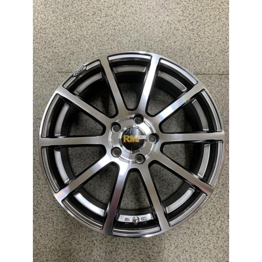 006「展示品」RMP 010F 18×7.0J 114.3-5H INSET48 ハブ径73mm 4枚 