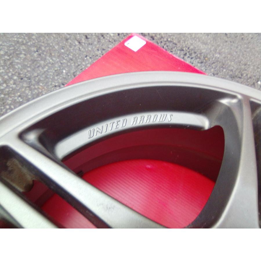 006【中古】RAYS UNITED ARROWS 17×7.0 100/114.3-10H +48 ハブ径73mm