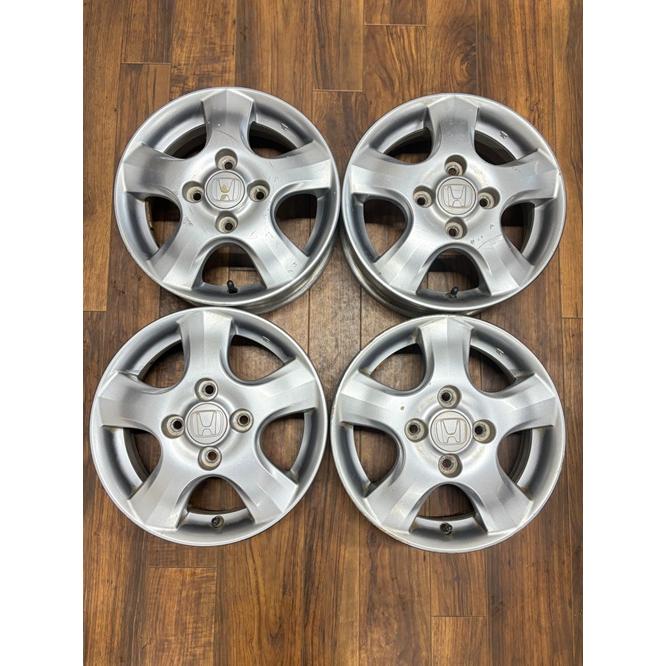 006【中古品】バモス純正アルミホイール 13×4.0 100-4H+45 ハブ径