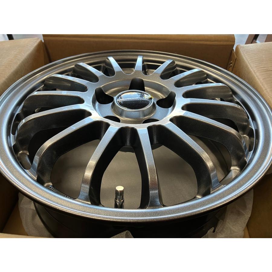 09【展示品】トレジャーワンカンパニー Humanline HF-15★16×6.5J 114.3-5+38 ハブ径73.1mm♪4本セット！の画像