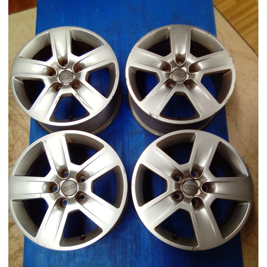 純正品】アウディ A4純正アルミ☆16×7.0J 112-5+42 ハブ径57mm実測 