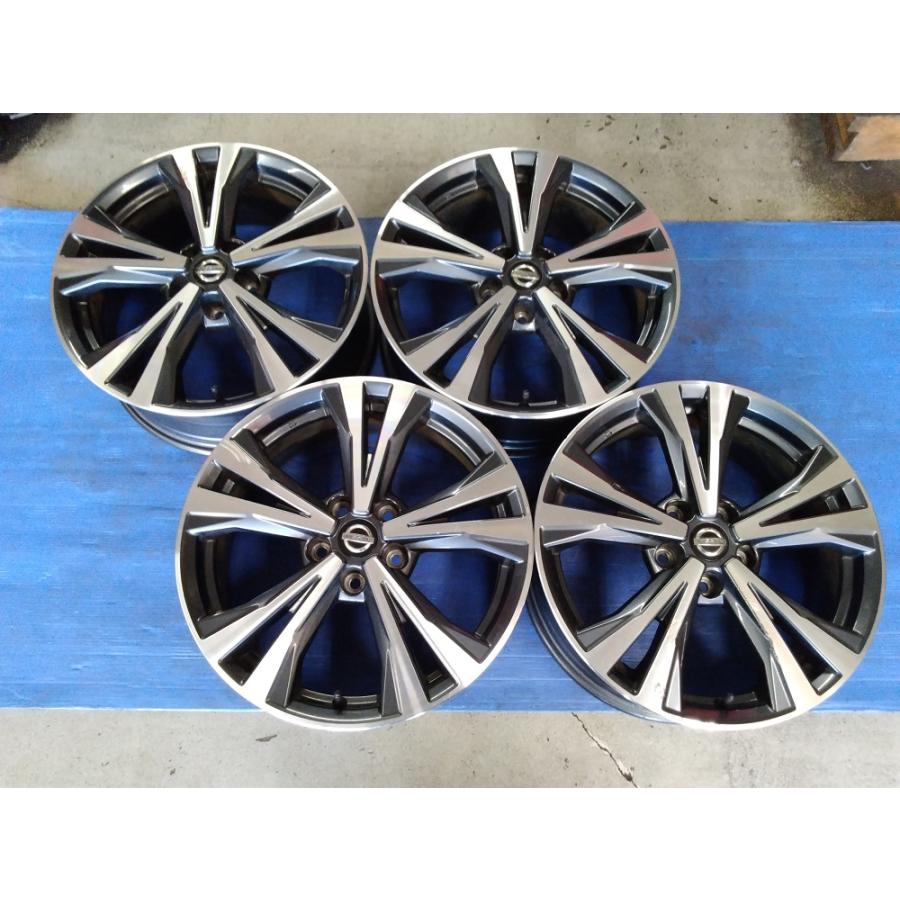 10【純正品】エクストレイル純正アルミ 18×7.0J 114.3-5H+45 ハブ径