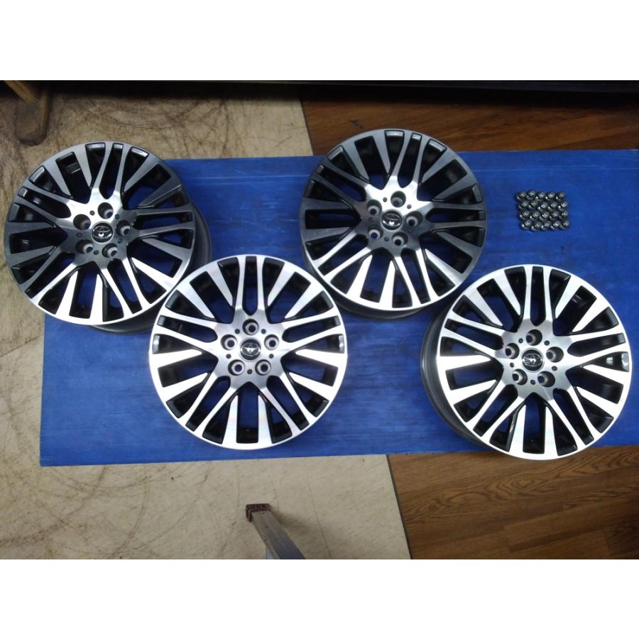 アルファード純正アルミホイール　225/40R18×2本　215/40R18×2本　汚れ・傷などあり　ノークレームノーリターン品　※タイヤサイズに注意 アルファード純正アルミホイール 225/40R18×2本 215/40R18×2本 汚れ・傷
