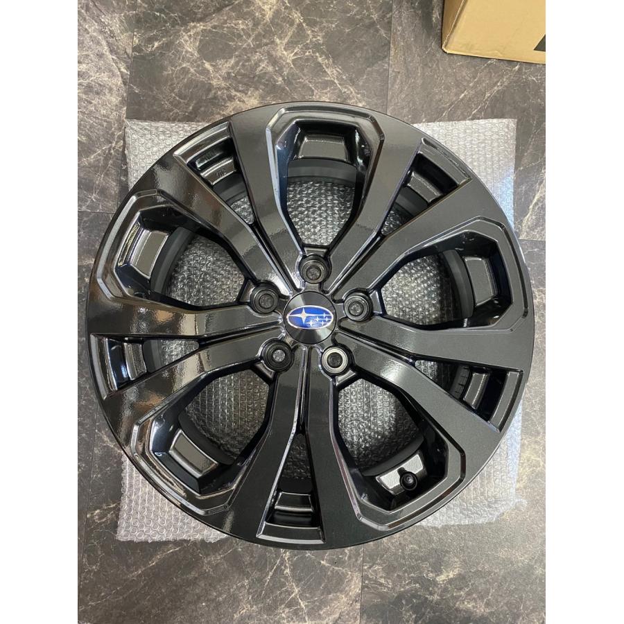 11【中古品1本】 フォレスター純正アルミ 18×7.0J 114.3-5H+48