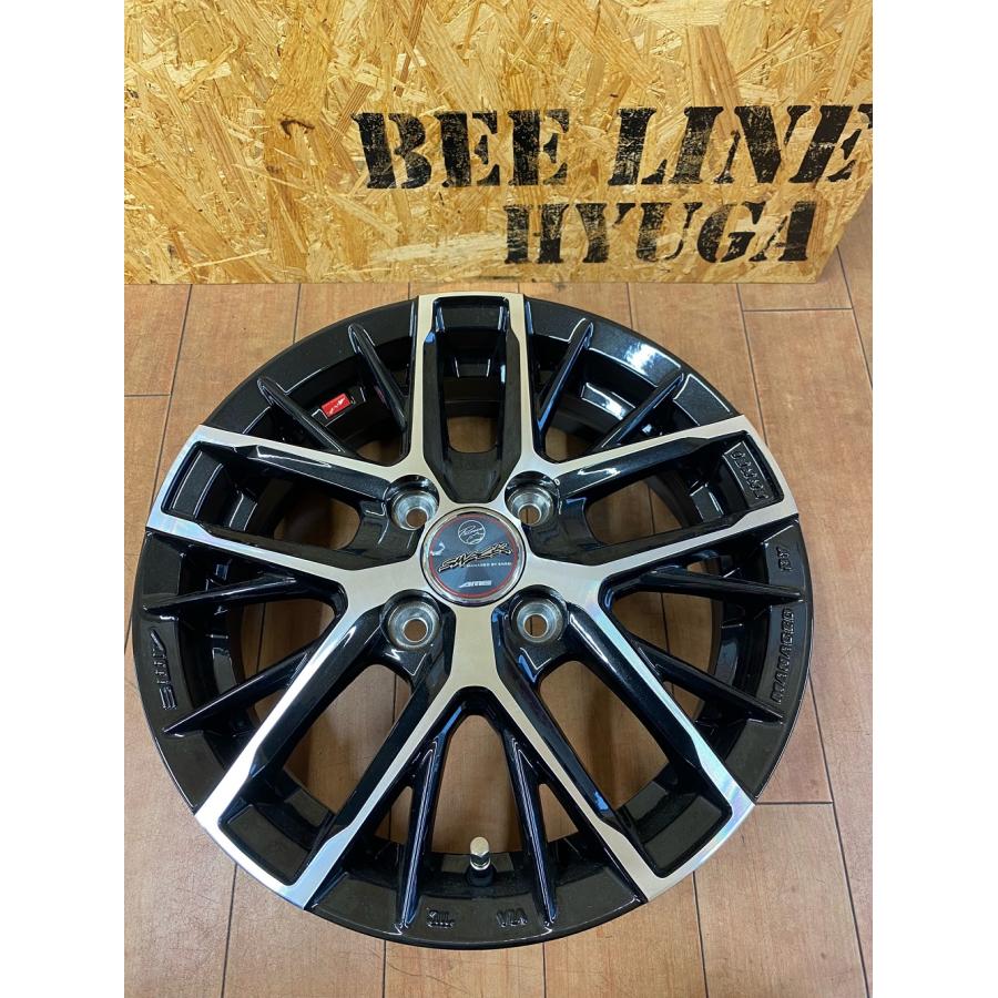 12【展示品4本セット】 SMACK REVILA 15×4.5J 100-4H +45 タント等に