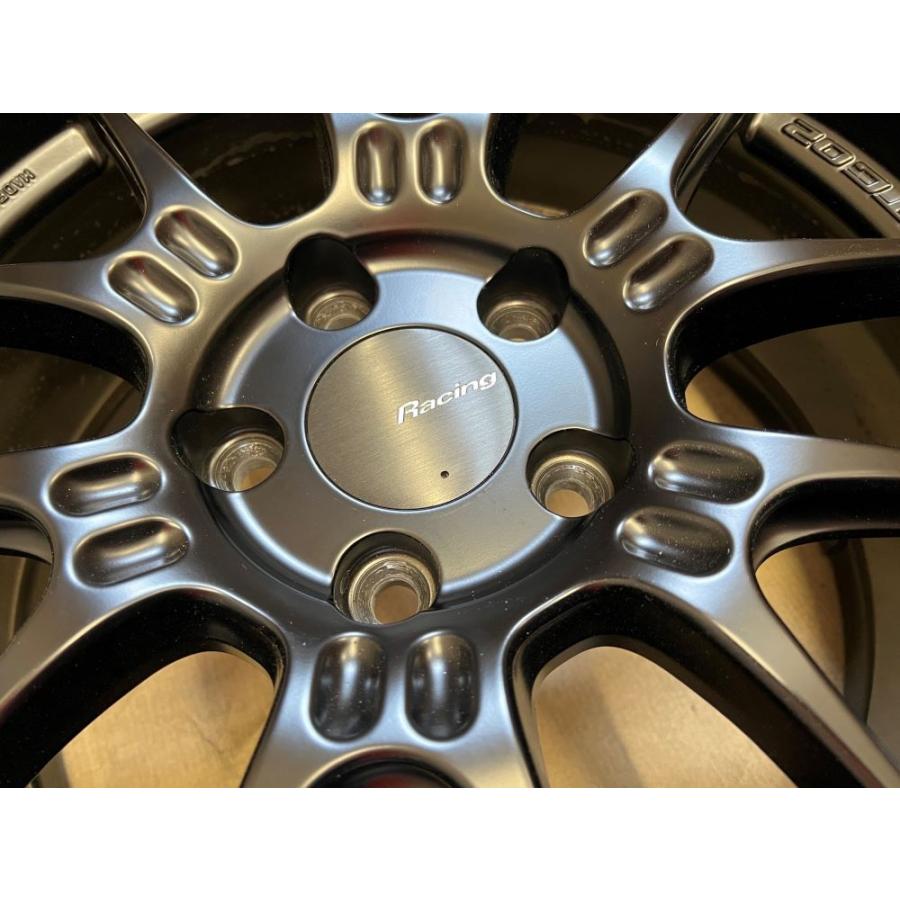 16【中古】1本のみ ENKEI GTC02 マットブラック 17×7.5J 114.3-5+45 