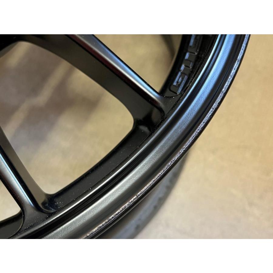 16【中古】1本のみ ENKEI GTC02 マットブラック 17×7.5J 114.3-5+45 
