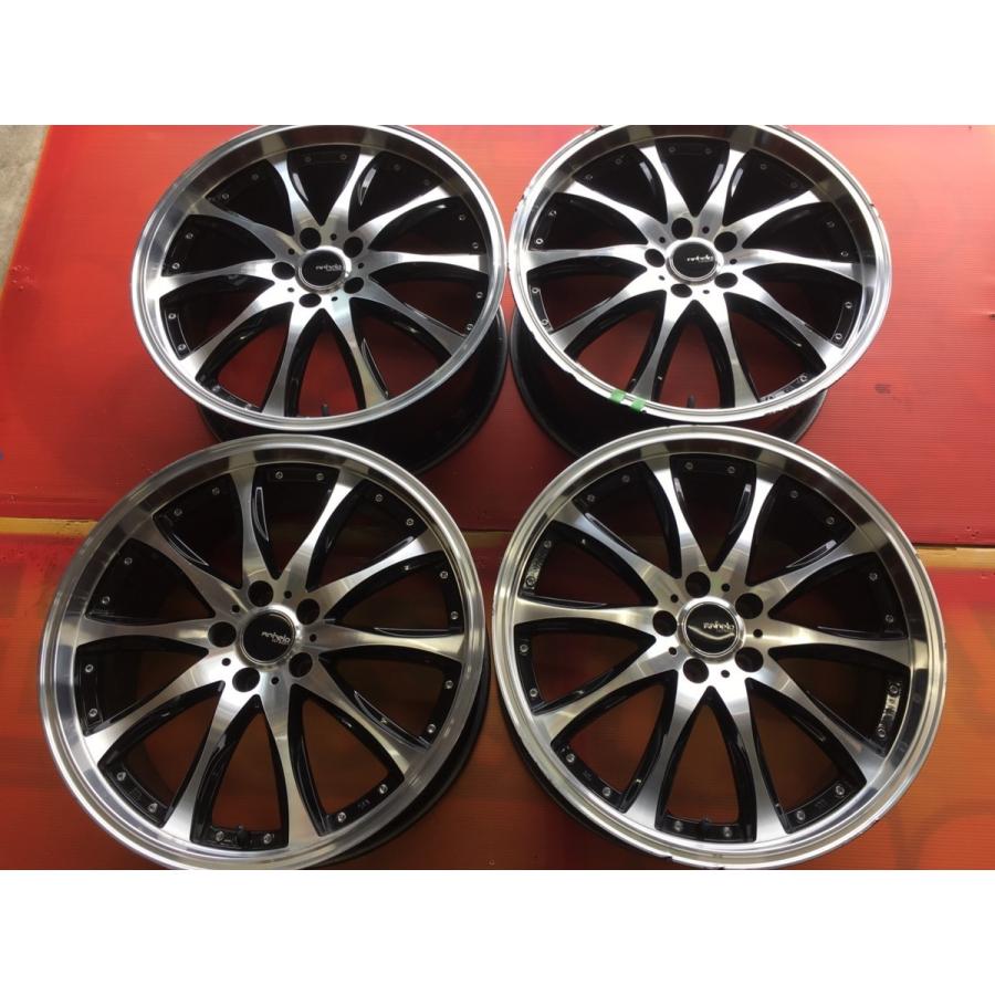 中古 アネーロコラソン 20x8.5J 114.3-5 インセット45 ハブ径73mm 