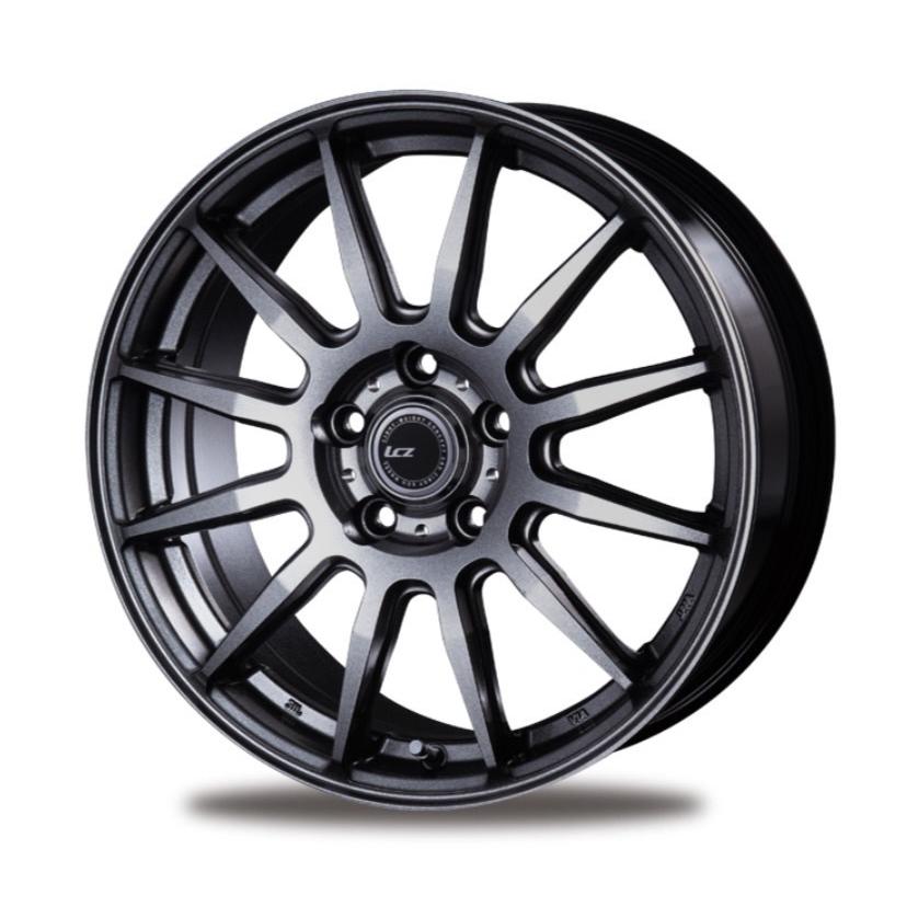 20展示品★インターミラノ★LCZ012★16×6.5J 114.3-5H IN48 φ73ｍｍ★エスティマ・セレナ・アクセラ等に★大人気商品★4本セットの画像
