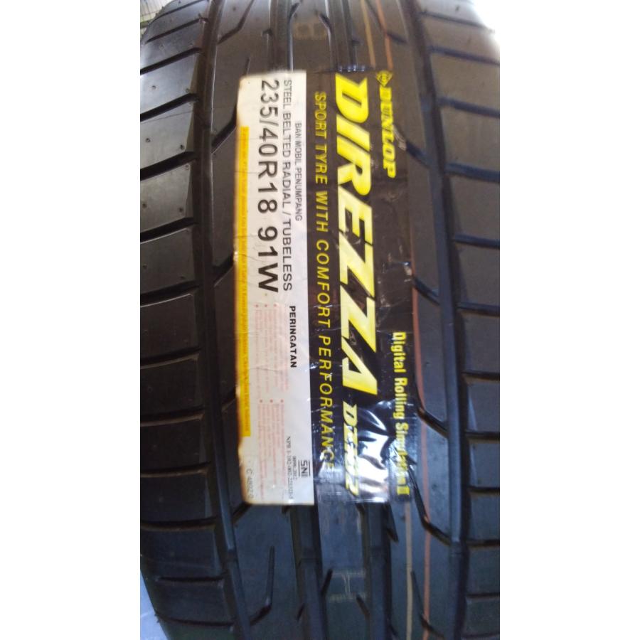 DIREZZA 【新品】2023年製 235/40R18 91W DUNLOP DIREZZA DZ102 1本