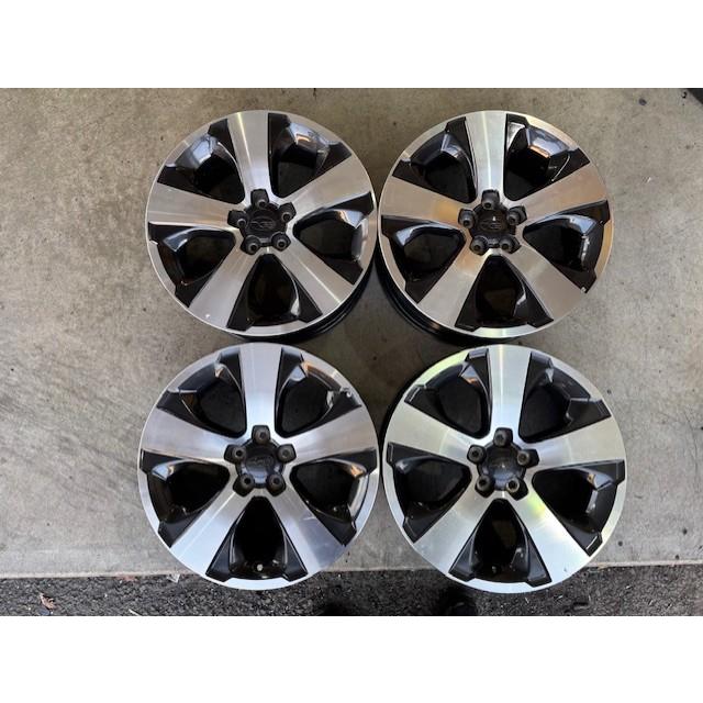 22【純正品】スバル XV アルミ 17x7.0J 100-5+48 ハブ径56ミリ（実測