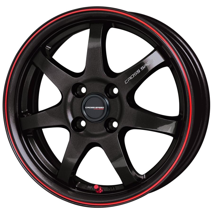 026「展示品」CROSS SPEED CR7☆1555 100-4+50 ハブ径67mm☆グロス