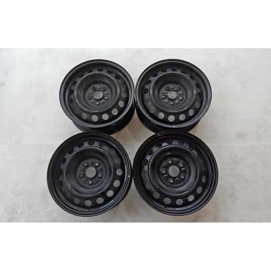 中古品】【純正品】 シエンタ純正スチール 15×5.5J 100-5H+39 4