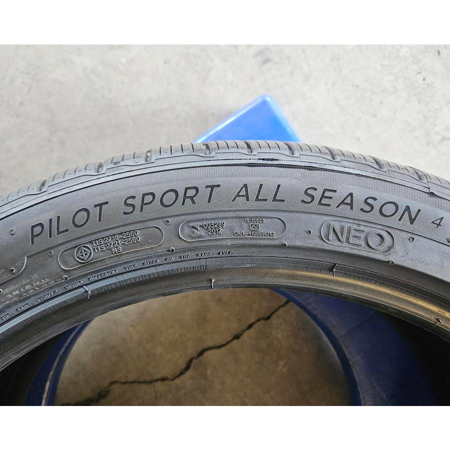 028.【アウトレット品】オールシーズンタイヤ_未使用_2023年製 ミシュラン 265/40R21 101V PILOT SPORT A/S 4 NE0 1本 2本以上購入歓迎！の画像