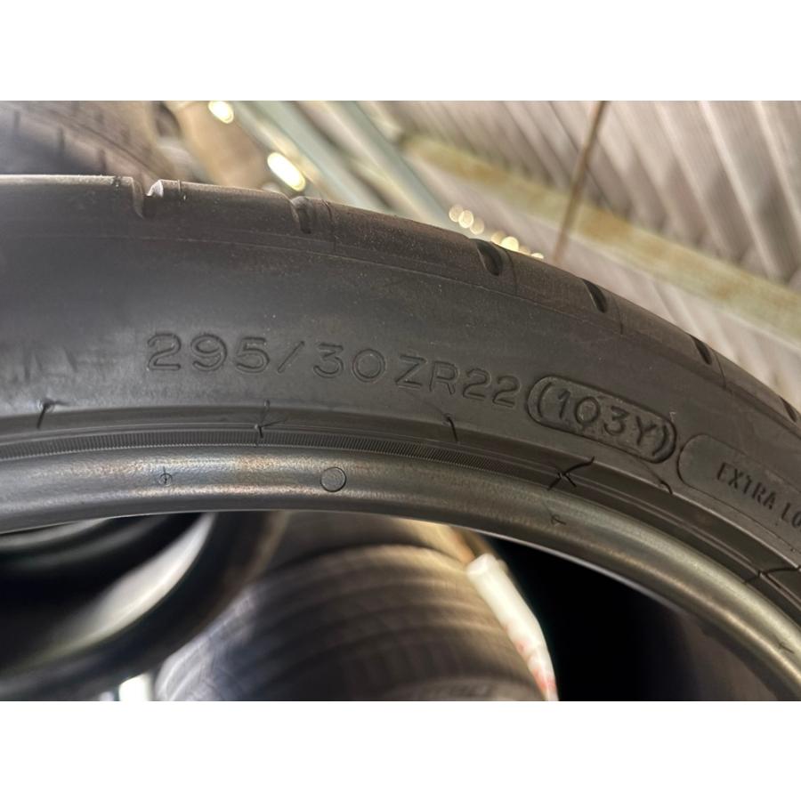 028.【アウトレット品】サマータイヤ_未使用_2024年製  PILOT SUPER SPORT_295/30R22 103Y XL　1本　在庫の限り販売！_2