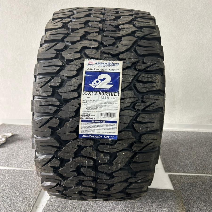 999.新品 2023年製 35X12.50R18LT 123R BFGoodrich ビーエフグッド 