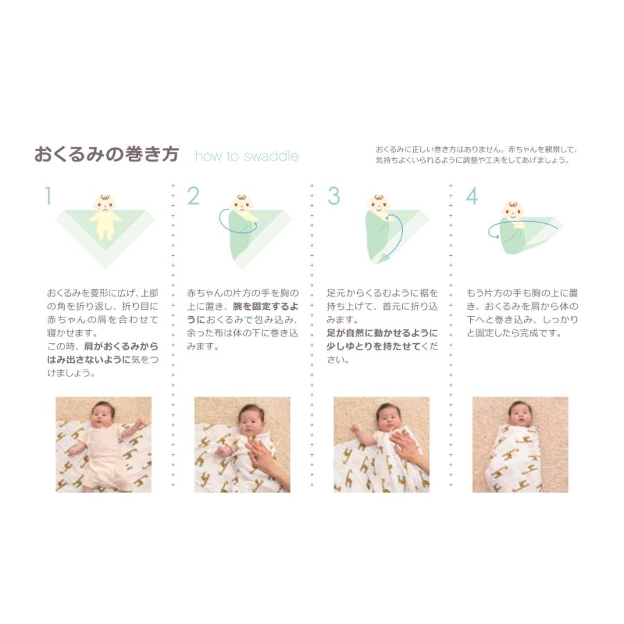 aden+anais エイデンアンドアネイ ジャパン 10周年記念 おくるみ シングルスワドル 1枚 | aden+anais | 12