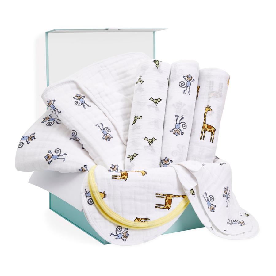 エイデン アンド アネイ aden+anais 新生児ギフト4点セット 出産準備 出産セット 子育てセッ ト 4点セット | aden+anais | 10