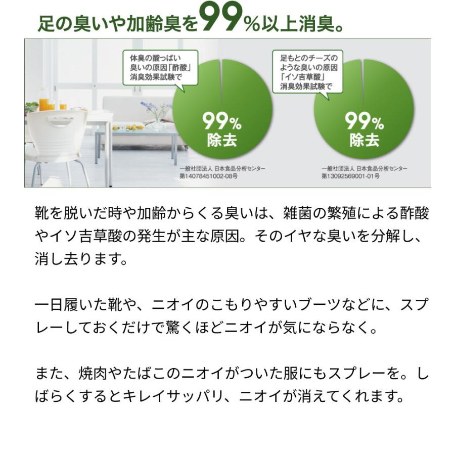 木曽檜300年の眠り 500ml 消臭スプレー グリーンレター 無添加 100％ナチュラル 消臭 除菌スプレー | オーガニック | 06