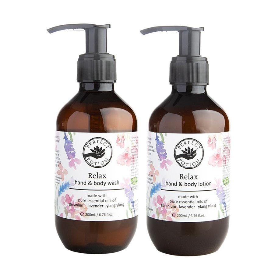 リラックス ハンド＆ボディセット パーフェクトポーション 200ml ボディーソープ ボディクリーム | PERFECT POTION