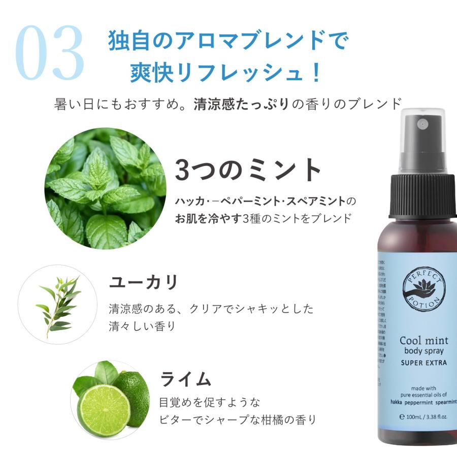 冷感スプレー クールミント ボディスプレー スーパー エクストラ 200mL パーフェクトポーション | PERFECT POTION | 04