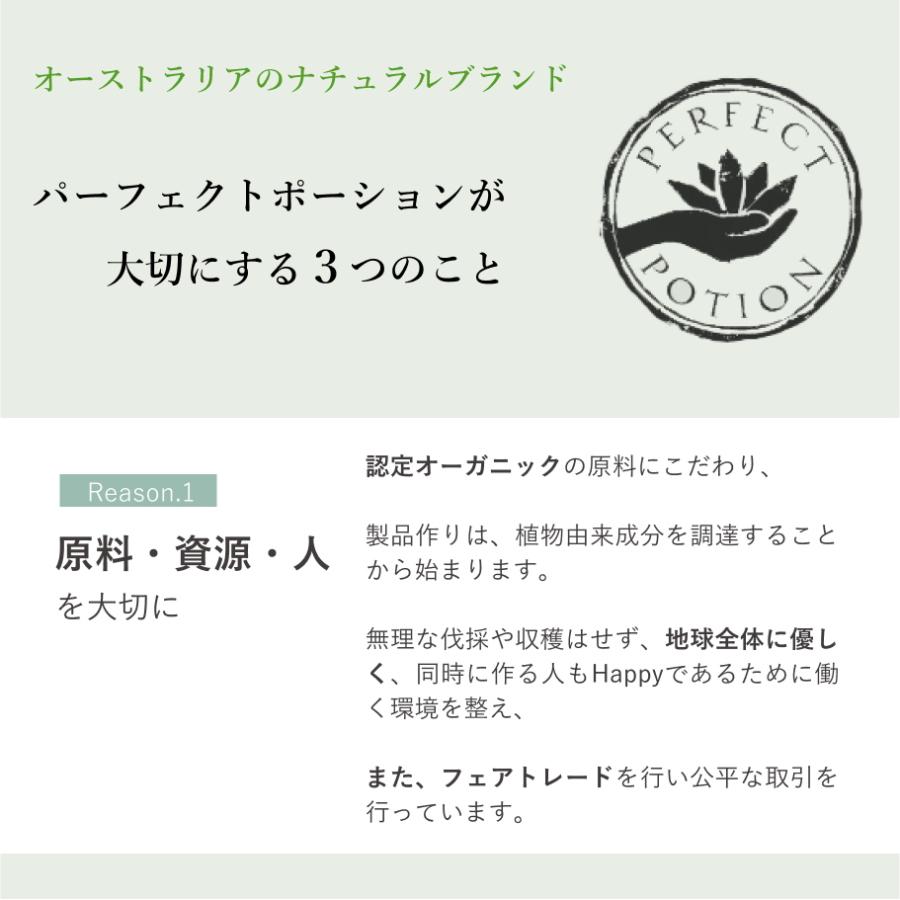正規品 ポンプ オーガニック シャンプー 500ml ローズマリー、カモミール パーフェクトポーション スカルプ 頭皮 ノンシリコン 無添加 | PERFECT POTION | 12