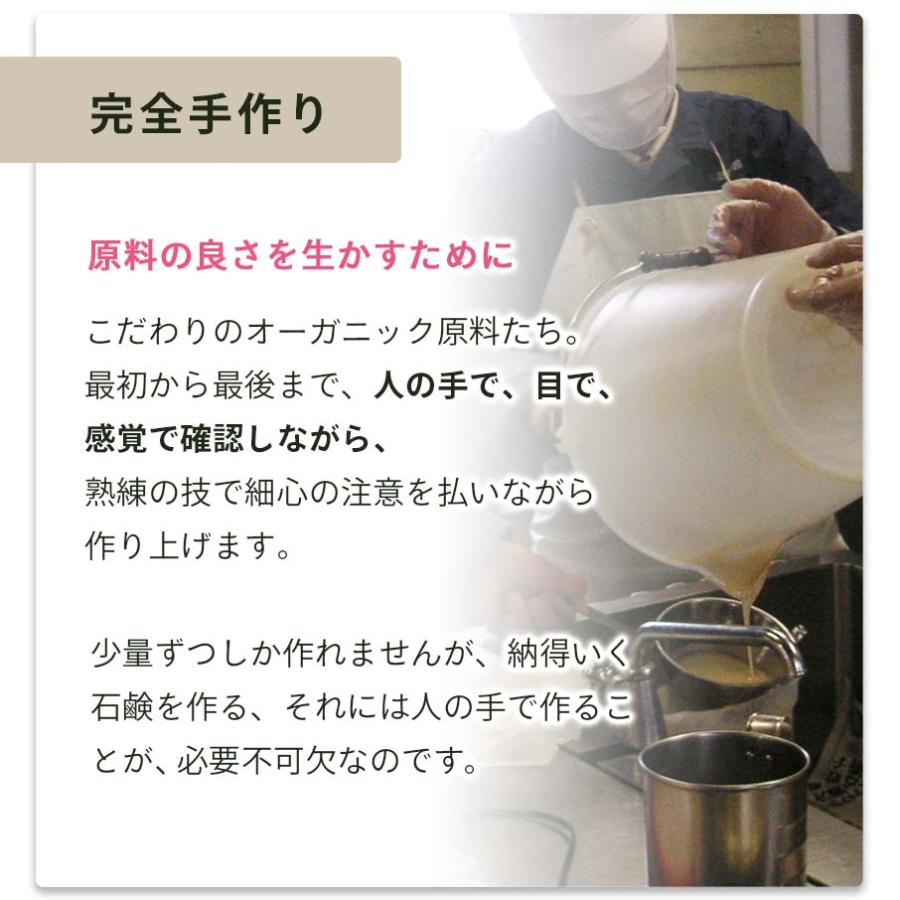 お試し＆トラベルサイズ 洗顔石鹸 オーガニック 固形 ビューティーセサミソープピュア20g 石鹸 毛穴 黒ずみ 低刺激 乾燥肌 無添加 ニキビ 送料無料 | オーガニック | 14