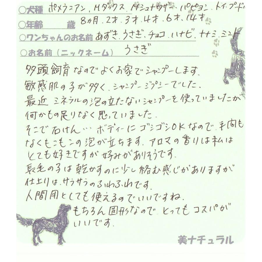 ［5％OFF!］  3個組 犬用シャンプー 石鹸 無添加 低刺激アロマハッピードッグソープ オーガニック アロマ 100% ナチュラル  洗浄力 消臭 かゆみ 敏感肌 肌荒れ | オーガニック | 16