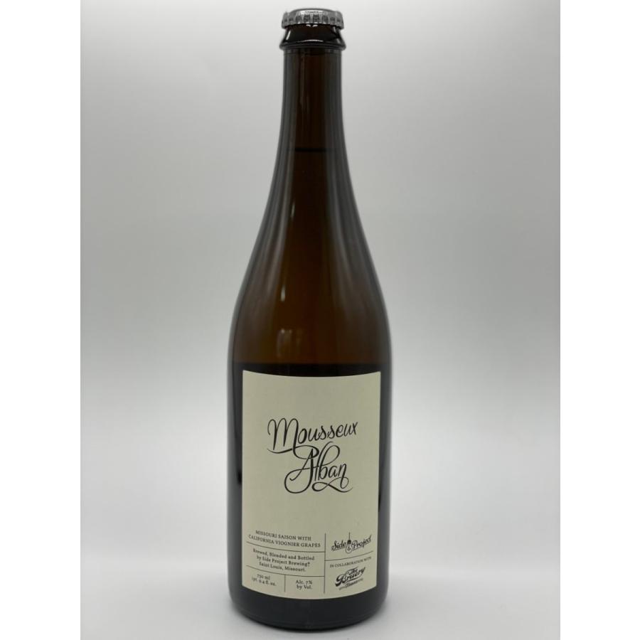 Side Project Brewing Mousseux Alban セゾン　ビンテージABV7％　750ml Untappd4.25｜beerstoryonline
