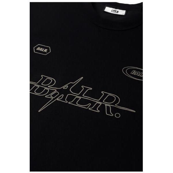 BALR.（ボーラー） BALR Tシャツ 半袖 メンズ PING BOX T-SHIRT JET