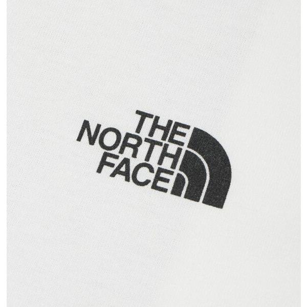 ノースフェイス 半袖 Tシャツ メンズ THE NORTH FACE ショートスリーブ ヒストリカル ロゴ ティー NT32407 ホワイト 2024年モデル｜bees-high｜04