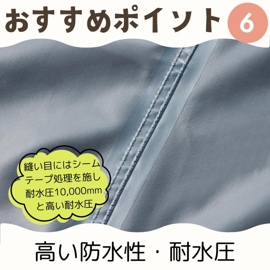 LOGOS（ロゴス） サイクルレインコート ユニセックス サンド オリーブ